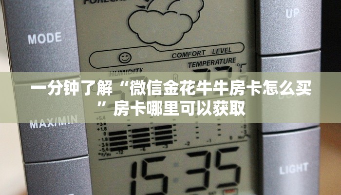 一分钟了解“微信金花牛牛房卡怎么买”房卡哪里可以获取
