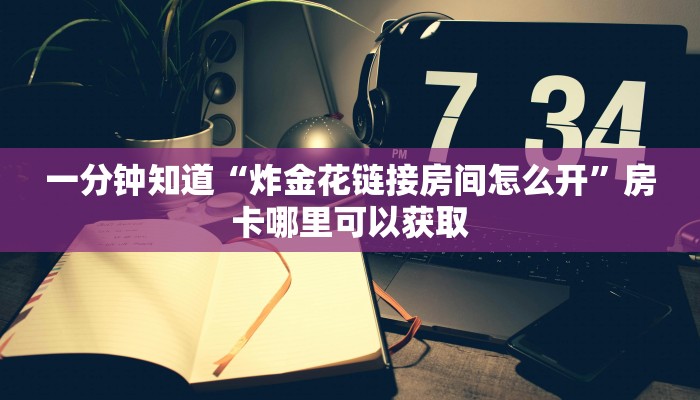 一分钟知道“炸金花链接房间怎么开”房卡哪里可以获取