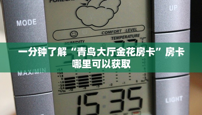 一分钟了解“青鸟大厅金花房卡”房卡哪里可以获取
