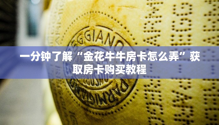 一分钟了解“牛牛房间卡链接如何买”房卡购买教程方法