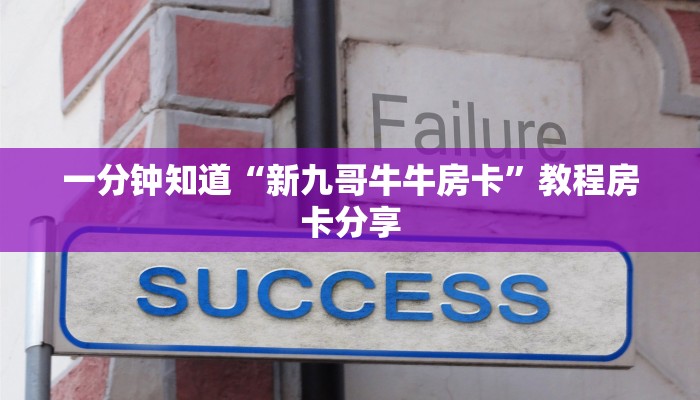 一分钟知道“新九哥牛牛房卡”教程房卡分享 一分钟知道“新九哥牛牛房卡”教程房卡分享
