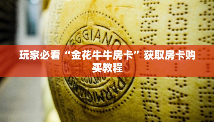 玩家必看“金花牛牛房卡”获取房卡购买教程