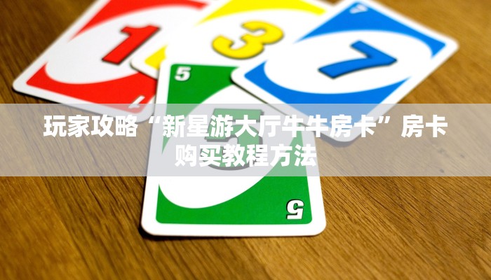 玩家攻略“新星游大厅牛牛房卡”房卡购买教程方法