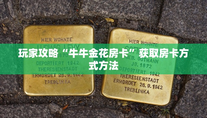 玩家攻略“牛牛金花房卡”获取房卡方式方法